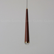 Подвесные светильники Cloyd MILVUS-A P1 / красн. дерево (арт.11144)