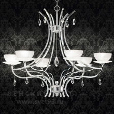 Люстра подвесная 465/6 chrome IDL Италия  40W 67 см (без учета цепи) Хром Vibe