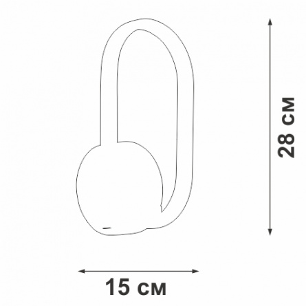 Бра  V3965-0/1A фото 2