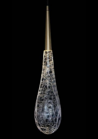 Светильник Glassburg DROP crackl фото 1