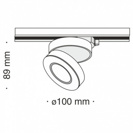 Трековый светильник Track lamps TR006-1-12W3K-W4K фото 2