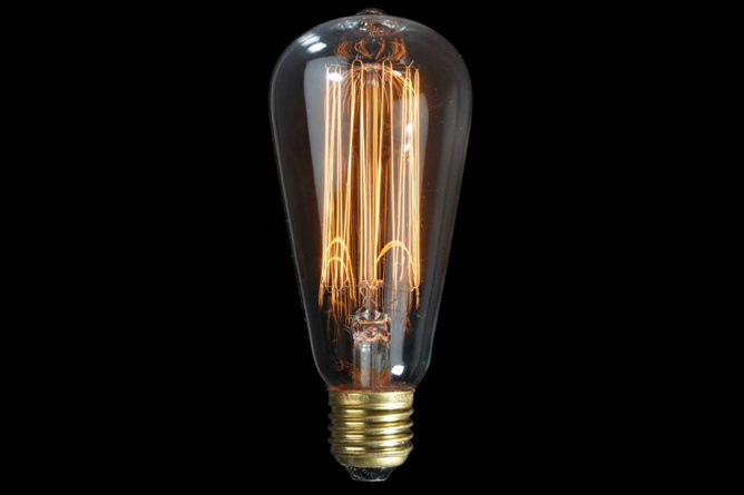 Ретро–лампа Edison Bulb ST64-1 фото 4