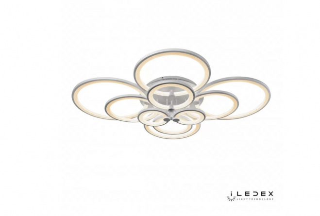 Потолочная люстра Ring A001/10 WH фото 1