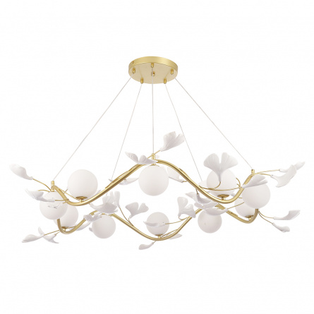 Люстра Crystal Lux COLIBRI SP10 GOLD фото 1