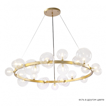 Люстра Crystal Lux AGATA SP15 V2 GOLD/TRANSPARENTE фото 5