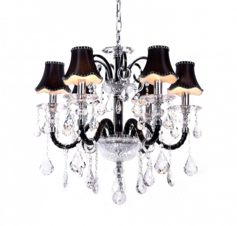Подвесная люстра Denica LDP 66249-6 BK фото 1