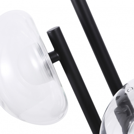 Бра Crystal Lux BOSQUE AP1 BLACK/TRANSPARENT фото 21
