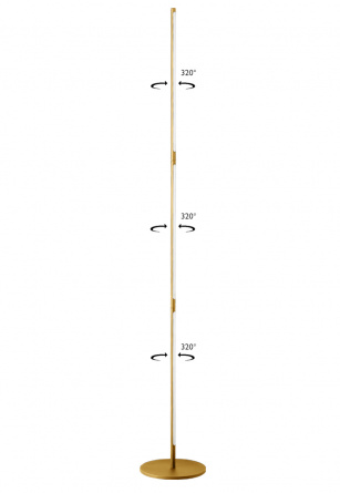 Бра Crystal Lux LARGO AP12W GOLD фото 13
